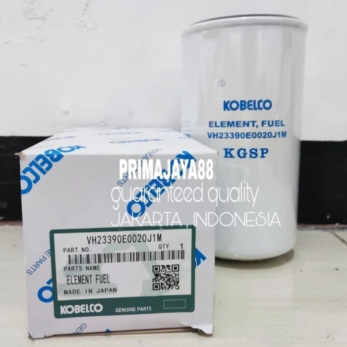 VH23390E0020J1M Element Fuel Filter Solar SK200-8 SK 200-8 KOBELCO