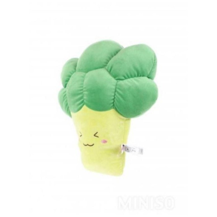 SALE TERBATAS Beli boneka disini Bantal sayur brokoli dan wortel Plush Toy Miniso