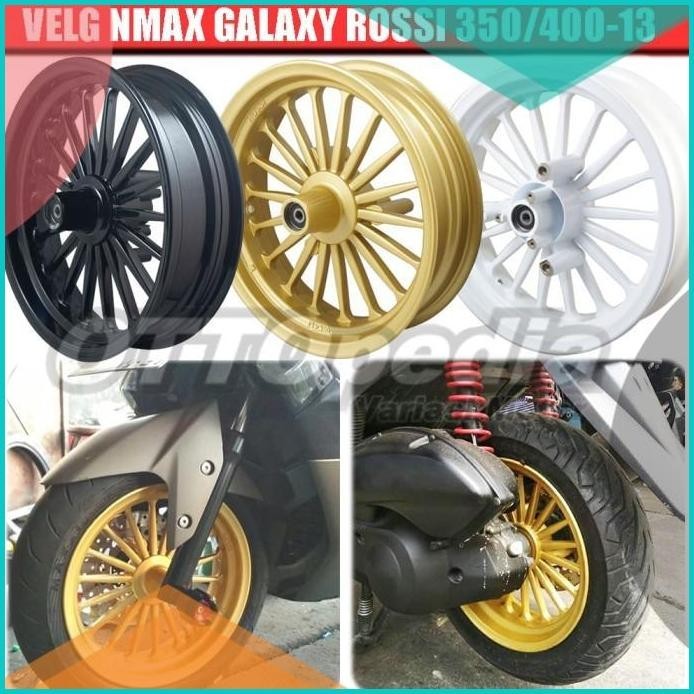 Velg Pelek Tapak Lebar V Rossi Dokar Galaxy Ring 13 Yamaha NMAX N MAx