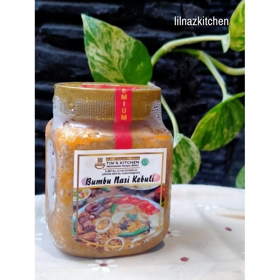 

Bumbu Nasi Kebuli Instan Khas Arab Dapur Tins Non Msg