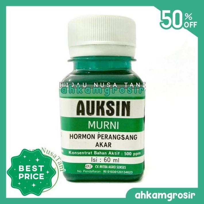 AUKSIN MURNI 60 ML - ZPT HORMON TANAMAN PEMACU AKAR AUXIN TERMURAH