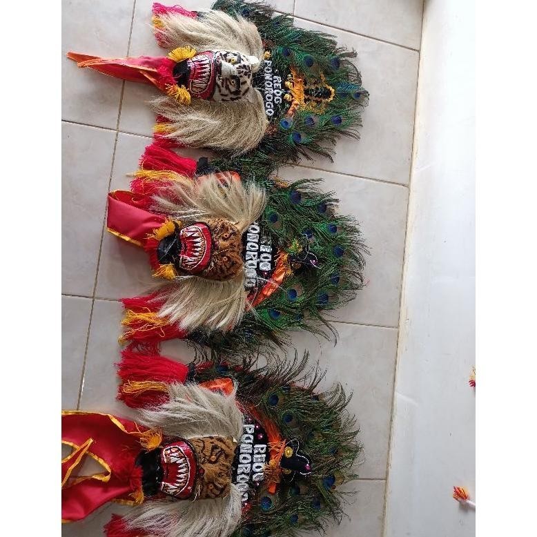 Sa-324 Reog . Reog Mini. Reog Mainan Anak. Reog Murah. Dadak Merak. Dadak Merak Murah. Barongan Orig