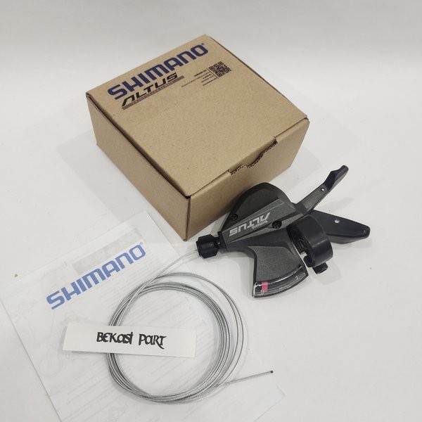 Shifter Shimano Altus 9 speed - Shifter shimano Altus SL-M370 9 speed - Shifter Kanan Shimano 9