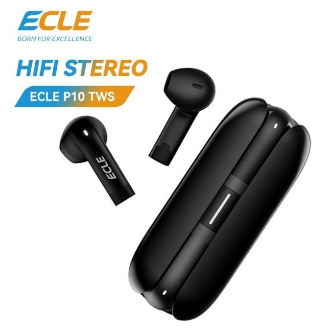 Ecle P10 Tws Gaming Earphone Bluetooth Earphone Wireless Ultra Bass Menjanjikanshop