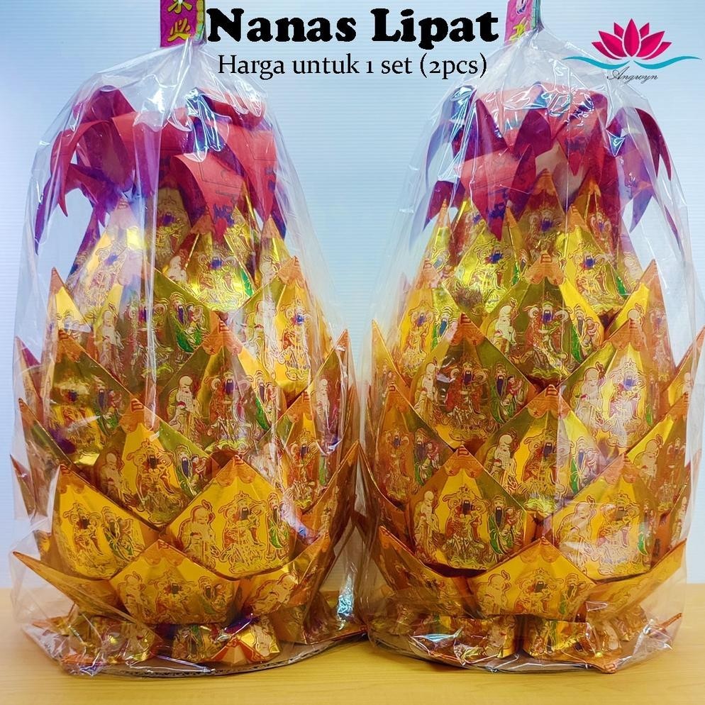 Kertas Sembahyang Nanas Lipat Imlek