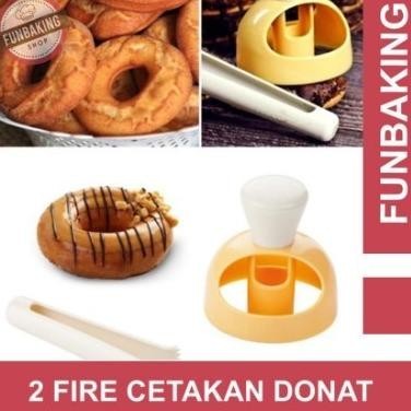 

FunBaking - 2PCS Cetakan Donat / Biskuit / Roti Import