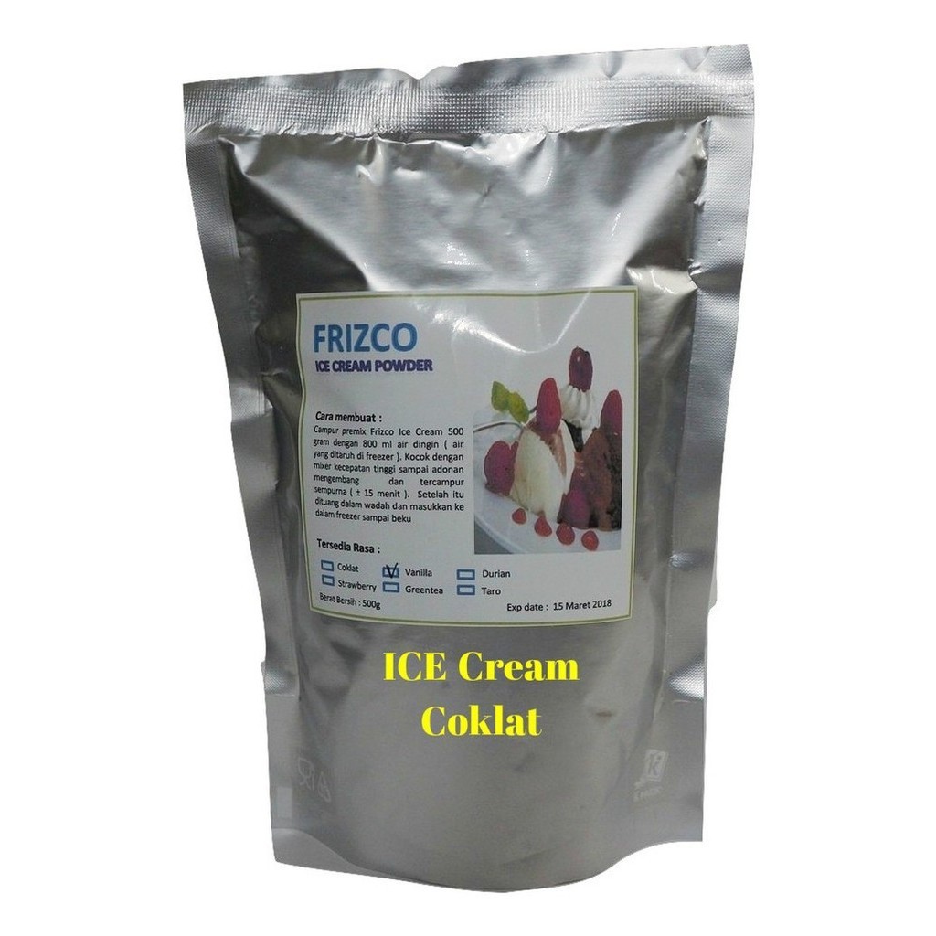 

Blueberry Frizco Ice Cream Powder 500Gr Bubuk Frisco Bluebery Bluberi