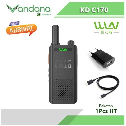 HT WALKIE TALKIE WLN KD-C170 KD C170 SINGLE PACK