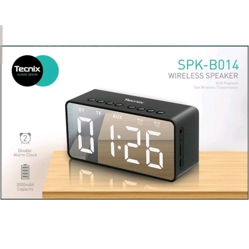 Gambling Reject Returan Speaker Tecnix B104 Bluetooth Bass Cermin