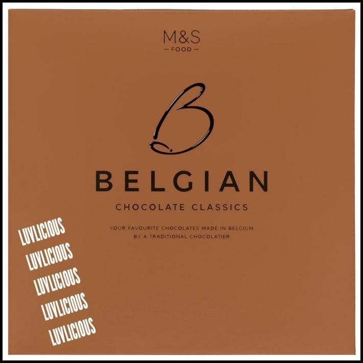 

M&S Marks & And Spencer Belgian Chocolate Classics Box Coklat Cokelat