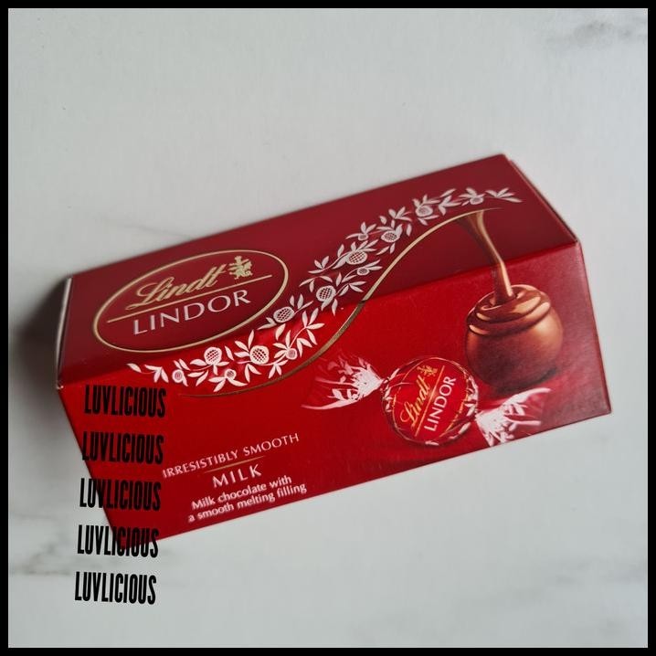 

Lindt Lindor Milk Chocolate Coklat Cokelat Susu 3 Pcs