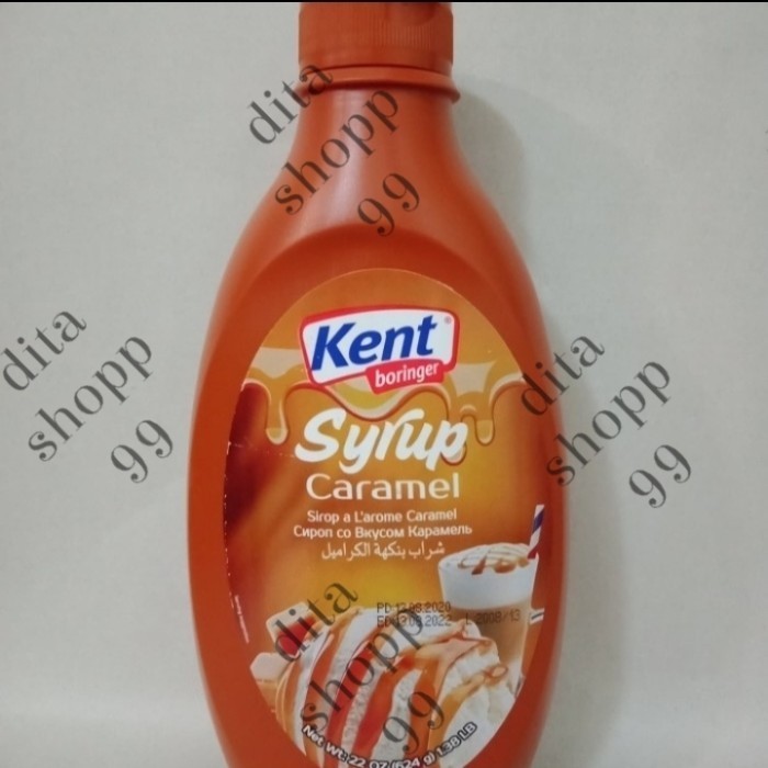 

Kent Bnger Syrup Toping Caramel 624GrTopping G&S