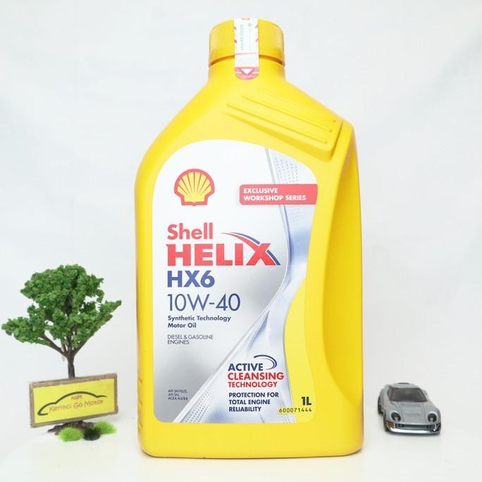 Oli Shell Helix Hx6 10W-40 1L - Oli Shell Hx6