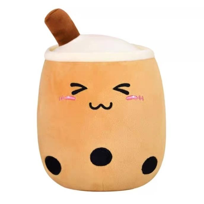 CR - Boba Bubble Tea Plush Boneka Bubble Tea Milk Tea Bobba TERLARIS