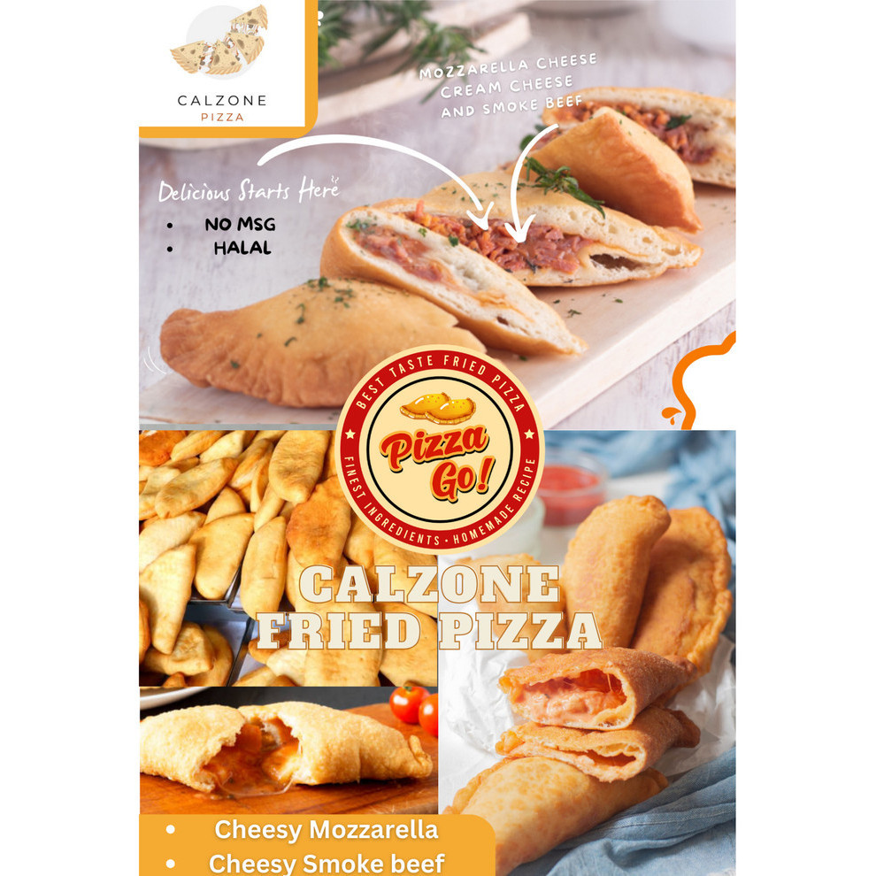 

Terbaru Calzone / Pizza Goreng Jumbo Isi 2 (Tersedia 3 Varian Rasa) Promo Terlaris