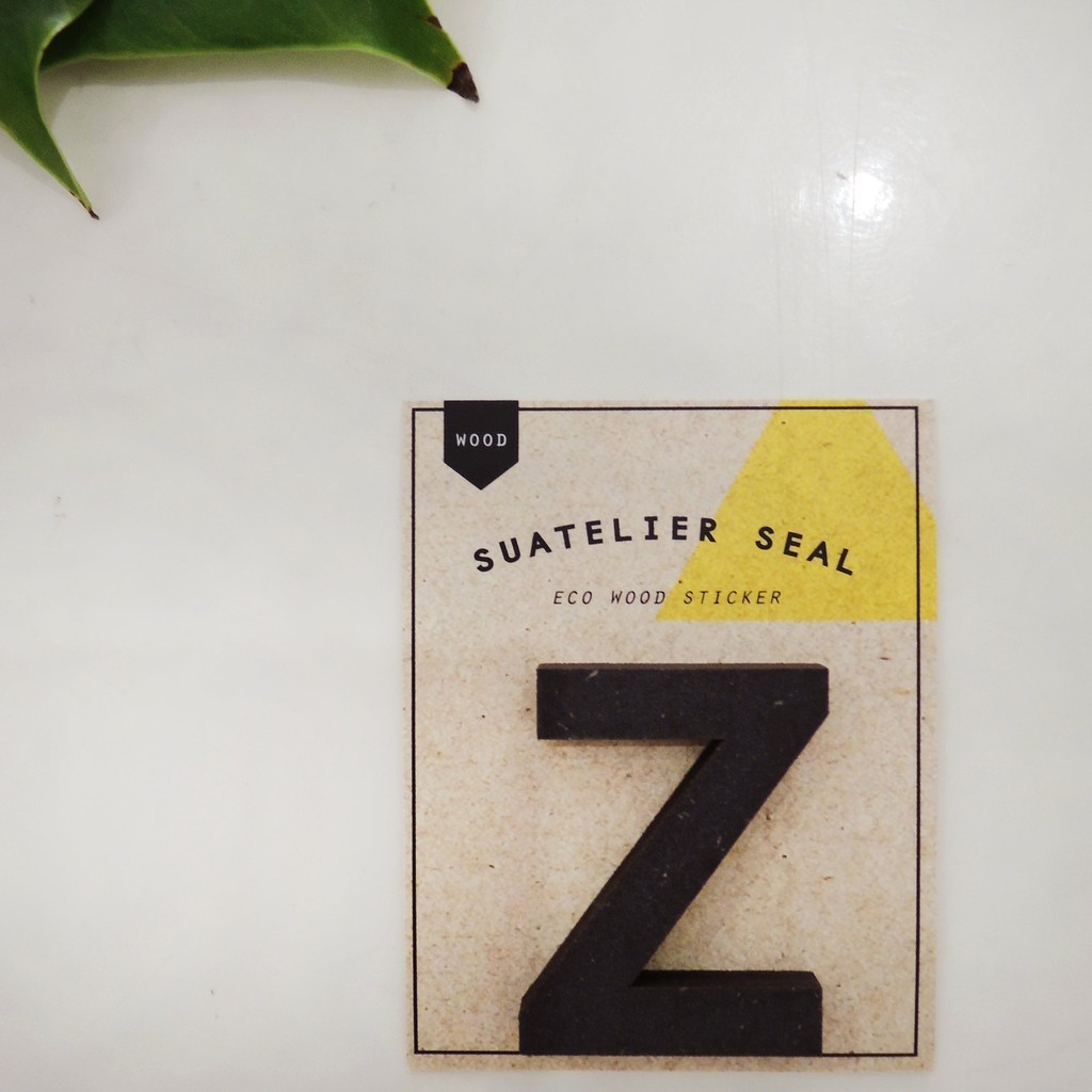 

SUATELIER Seal Eco wood sticker No. 1726 wood (Z)