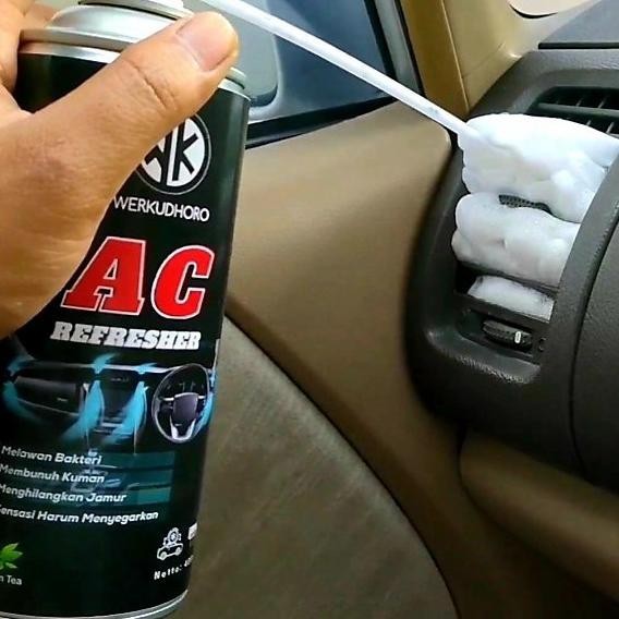 WK AC REFRESHER / PENYEGAR AC MOBIL & SPLIT / AC CLEANER/PEMBERSIH AC BARU
