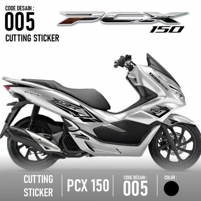 Cutting Sticker Striping Honda Pcx 150-Aksesoris Motor Stiker Gjr 05