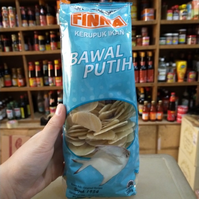 

Finna Kerupuk Ikan Bawal Putih 380Gr