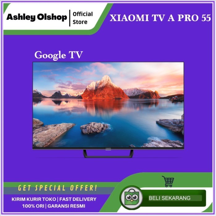 Promo Tv Xiaomi 55 Inch 4K Uhd Digital Tv Xiaomi Tv A Pro 55 Google Tv [Ori] .