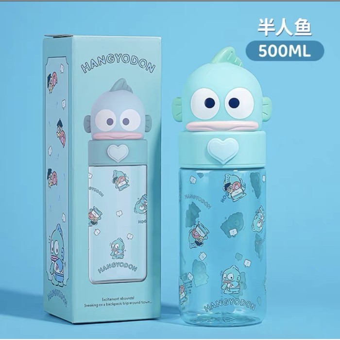 BOTOL MINUM SANRIO ORIGINAL/BOTOL TEGUK 500 ML SANRIO ORIGINAL TRITAN