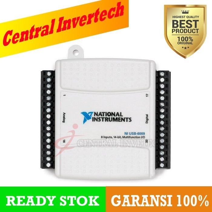 National Instruments USB-6009 Data Acquisition Card NI DAQ