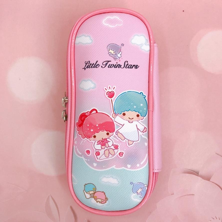 

hj-64 Tempat Pensil Kotak Pensil karakter Sanrio kuromi melody cinnamoroll bahan TPU leather waterproof Premium