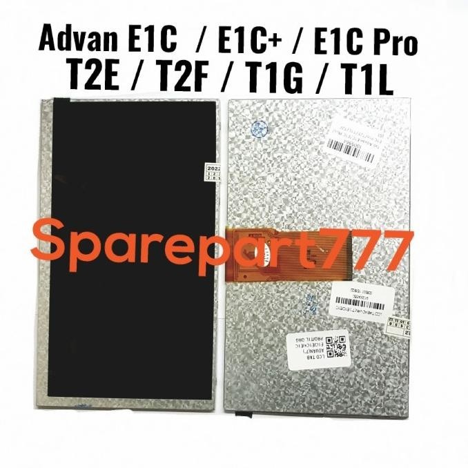 TERMURAH - Lcd Tablet Tab Advan E1C E1C Plus E1C Pro T2E T2F T1G T1L