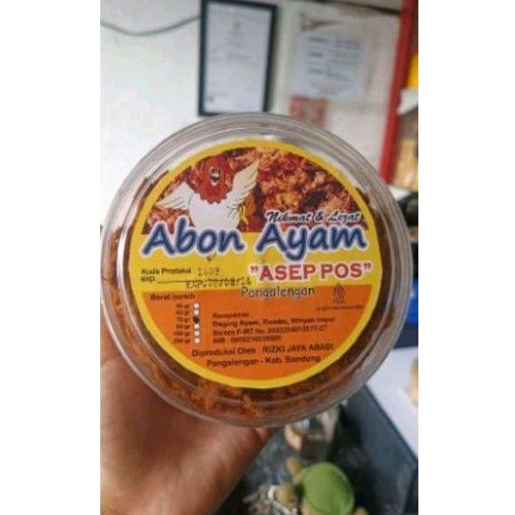 

ABON AYAM ASEP POS