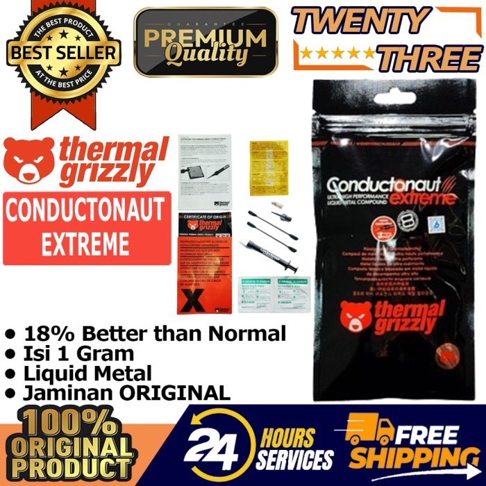 Thermal Grizzly Pasta Paste Conductonaut Extreme Metal 1 Gram