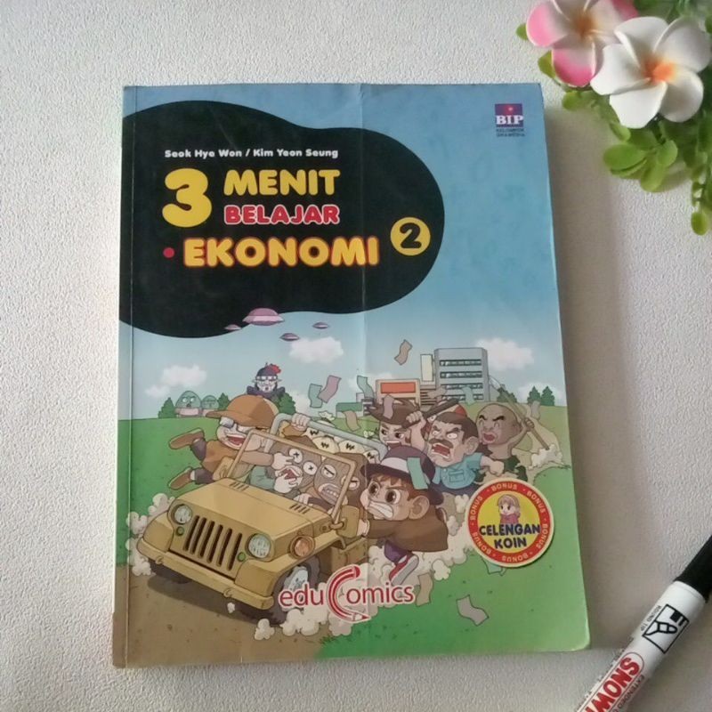 Edu comics 3 menit belajar ekonomi 2 preloved