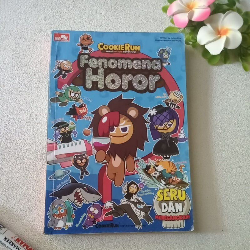 Buku Educomics Fenomena Horor preloved