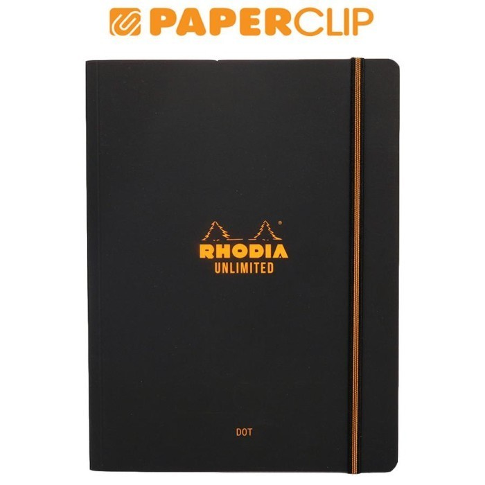 

NOTEBOOK RHODIA UNLIMETED A5+ BLACK DOT GRID A118969C