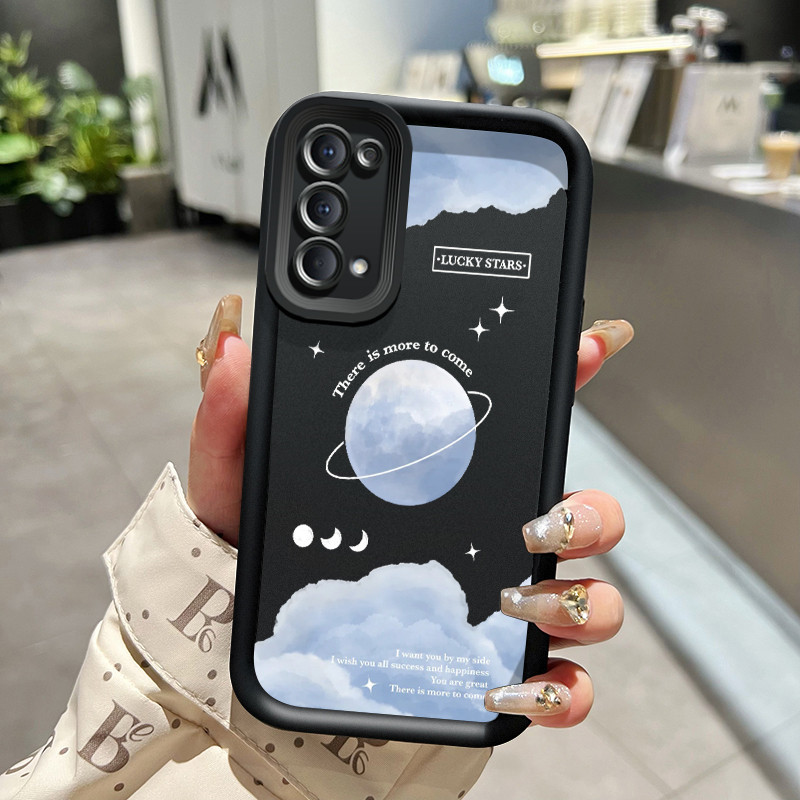 Casing Hp OPPO Reno 4 4G Reno4 Case pelindung lensa kamera Kesing HP Pegangan anti selip perlindunga