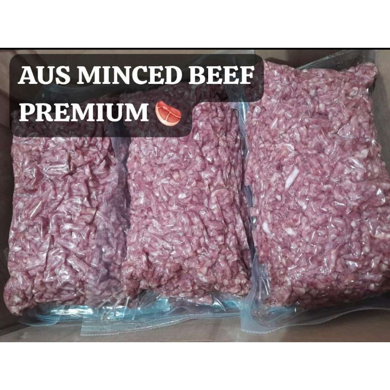 Daging Giling Sapi Low Fat Premium 1Kg / Minced Beef Low Fat 1Kg -TERMURAH-