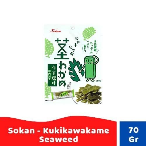 

Sokan - Kukikawakame Seaweed 70 gram Best Seller