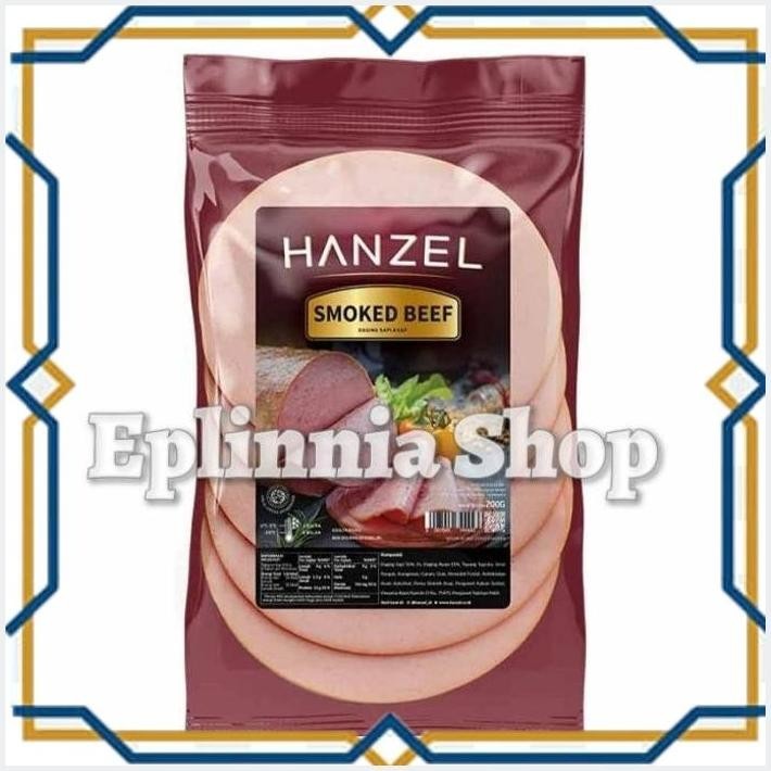 

[EPL] HANZEL SMOKED BEEF 200 GR - DAGING SAPI ASAP