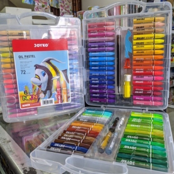 

Crayon 72 Warna/Oil Fastel 72 Warna/Crayon Titi Joyko