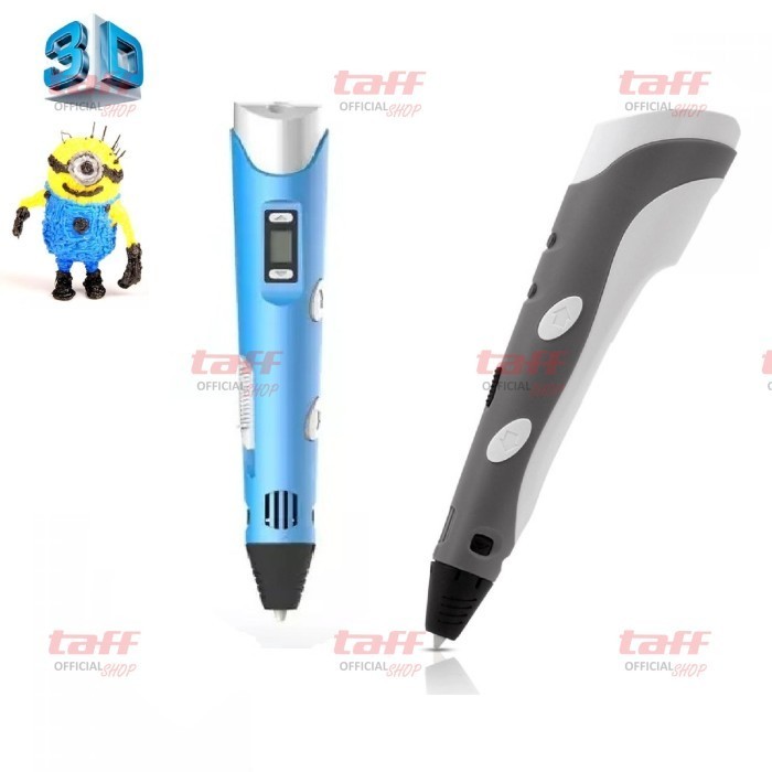 

Printing Pen 3D Stereoscopic Drawing Lukis 3 Dimensi Edukasi Anak