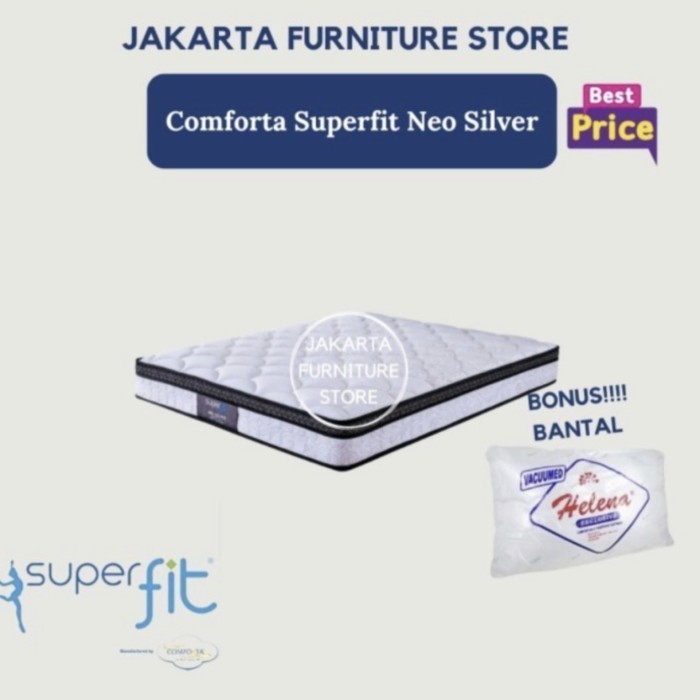 Springbed Comforta Fit Neo Sier Uk.100X200