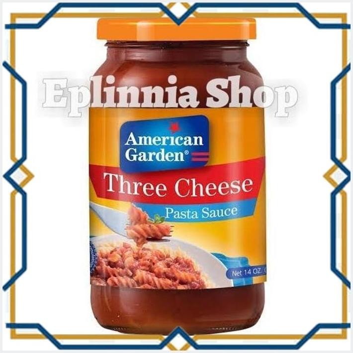 

[EPL] AMERICAN GARDEN THREE CHEESE PASTA SAUCE 397 GR - SAUS PASTA