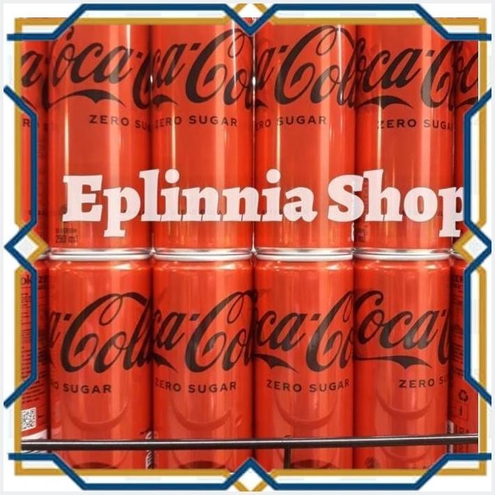 

[EPL] COCA COLA ZERO SUGAR 250 ML - BEBAS GULA