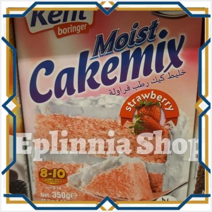 

[EPL] KENT BORINGER MOIST CAKE MIX STRAWBERRY 350 GR - TEPUNG KUE