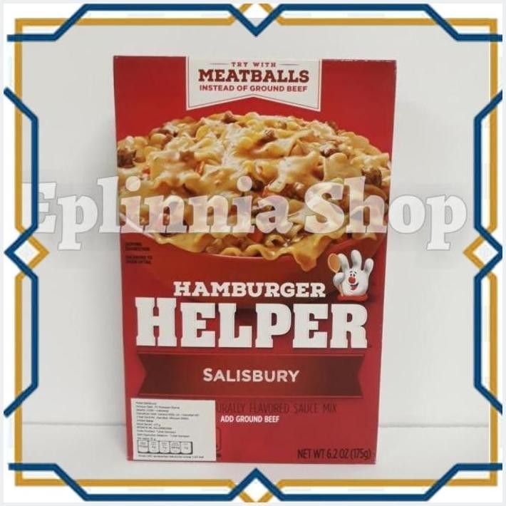 

[EPL] HAMBURGER HELPER SALISBURY PASTA 175 GR
