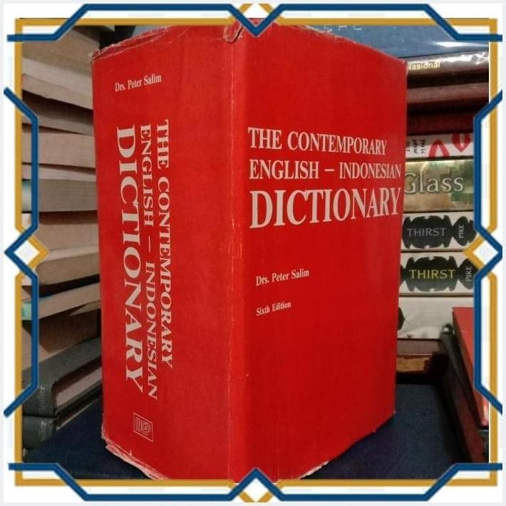 [RBB] DRS PETER SALIM THE CONTEMPORARY ENGLISH INDONESIAN DICTIONARY