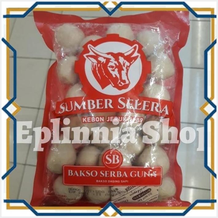 

[EPL] SUMBER SELERA BAKSO SERBA GUNA 25'S - BAKSO DAGING SAPI