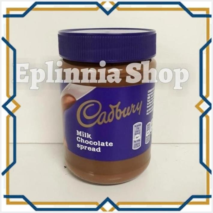 

[EPL] CADBURY MILK CHOCOLATE SPREAD 400 GR- SELAI COKETAT SUSU