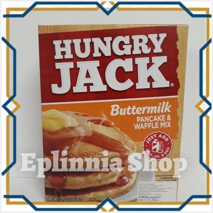 

[EPL] HUNGRY JACK BUTTERMILK PANCAKE & WAFFLE MIX 907 GR - TEPUNG PREMIKS