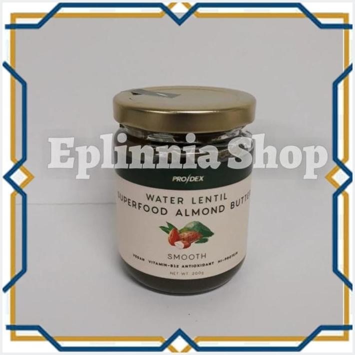 

[EPL] PRODEX WATER LENTIL SUPERFOODS ALMOND BUTTER 200 GR - SELAI