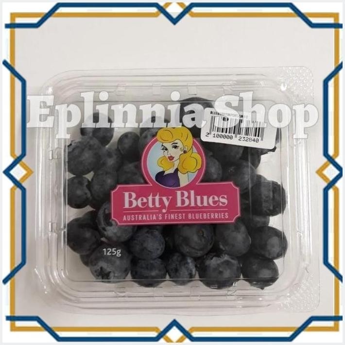 

[EPL] BETTY BLUES BLUEBERRY BLUEBERRIES IMPORT 125 GR